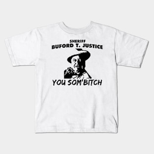 Buford T Justice Kids T-Shirt